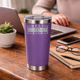 Purple Thermal Metal Coffee Cup
