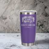 Purple Thermal Metal Coffee Cup