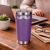 Purple Thermal Metal Coffee Cup