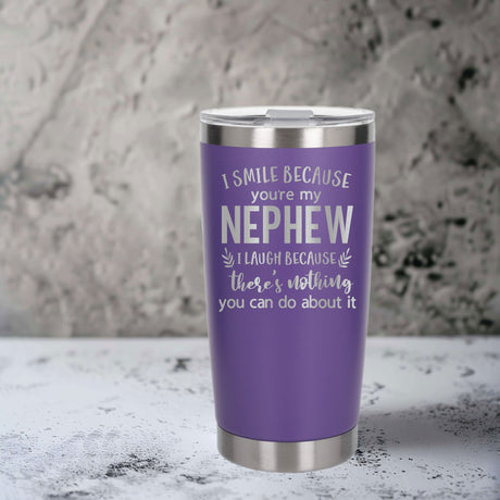Purple Thermal Metal Coffee Cup
