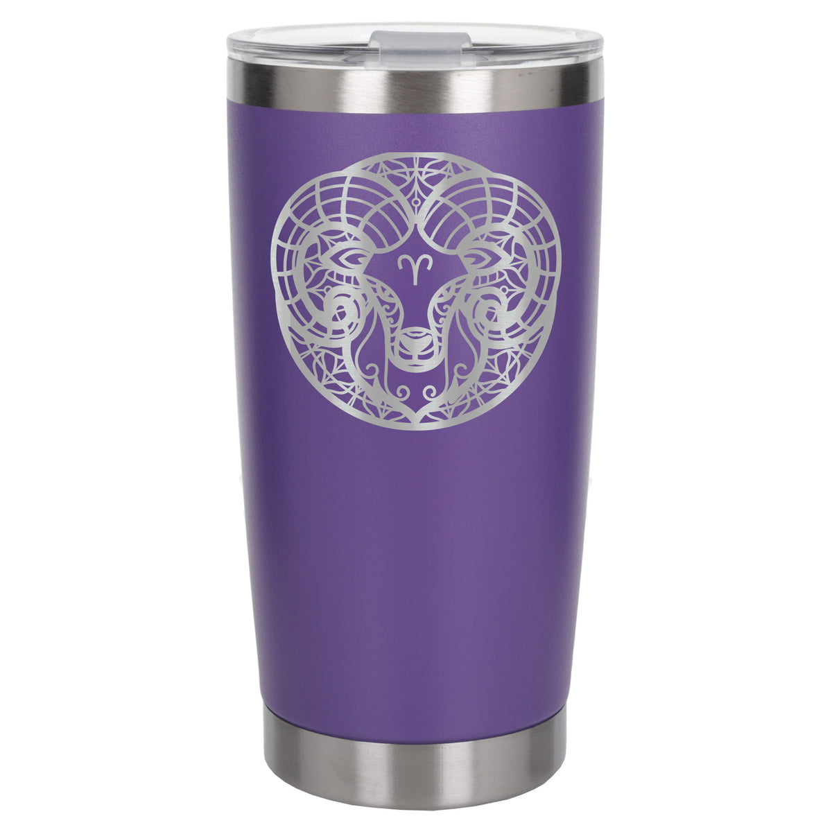 Purple Thermal Metal Coffee Cup