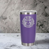 Purple Thermal Metal Coffee Cup