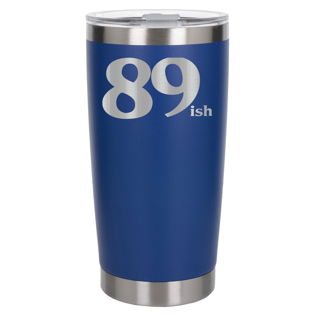 Dark Blue Thermal Metal Coffee Cup