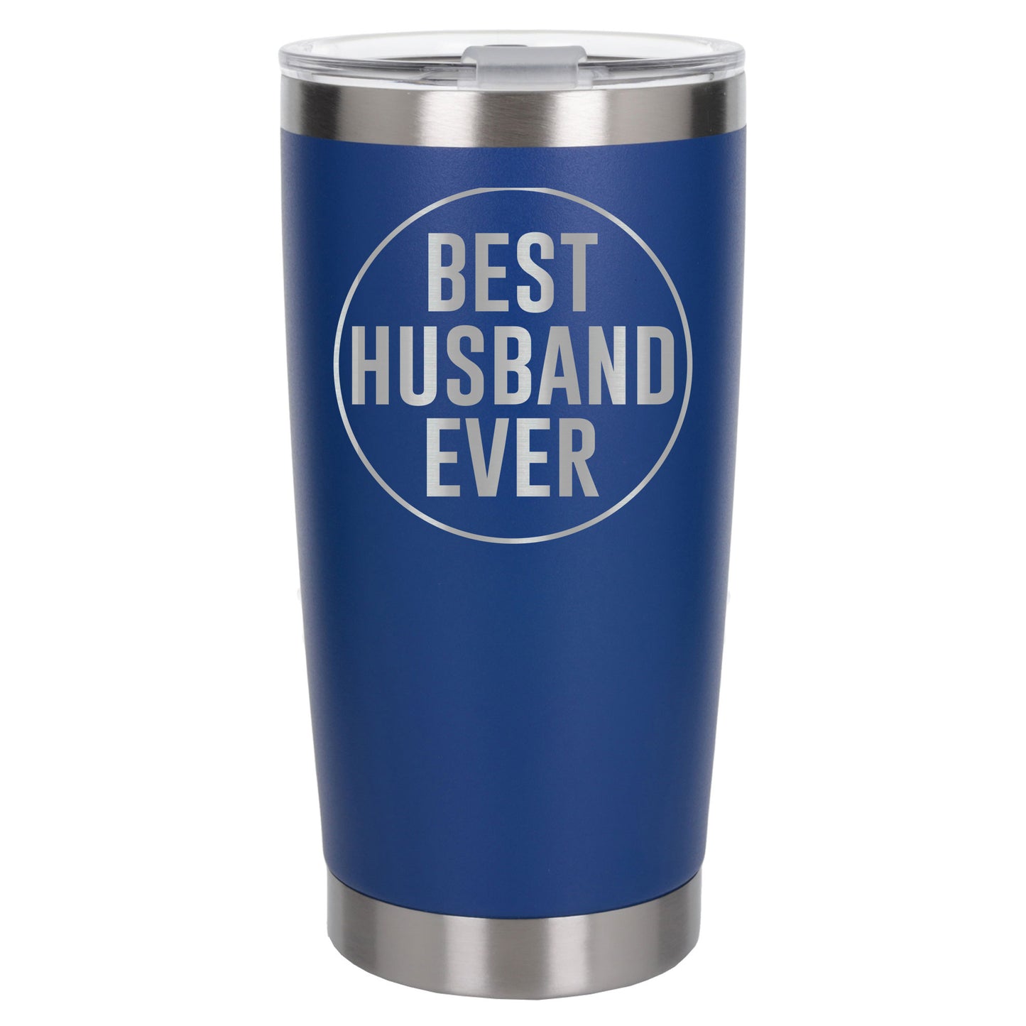 Dark Blue Thermal Metal Coffee Cup