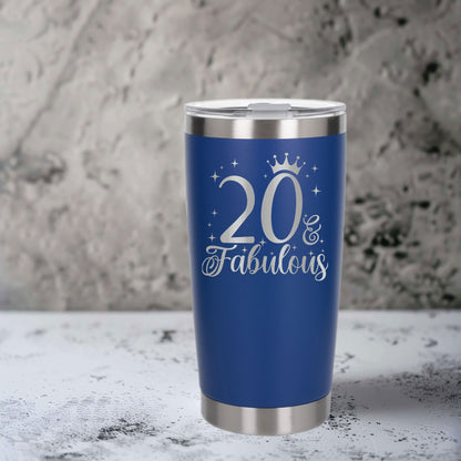 Dark Blue Thermal Metal Coffee Cup