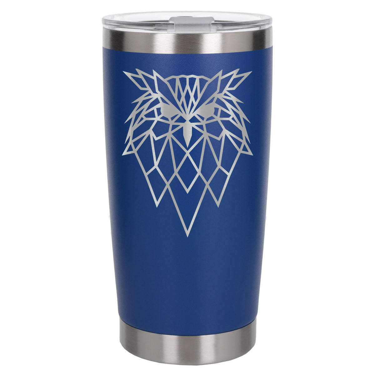 Dark Blue Thermal Metal Coffee Cup