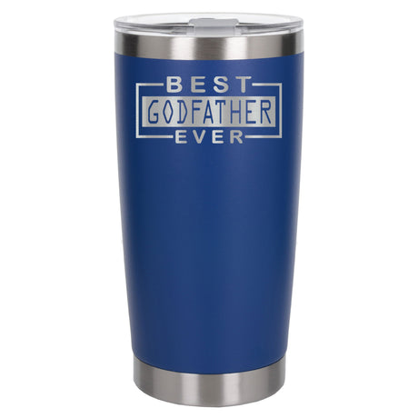 Dark Blue Thermal Metal Coffee Cup