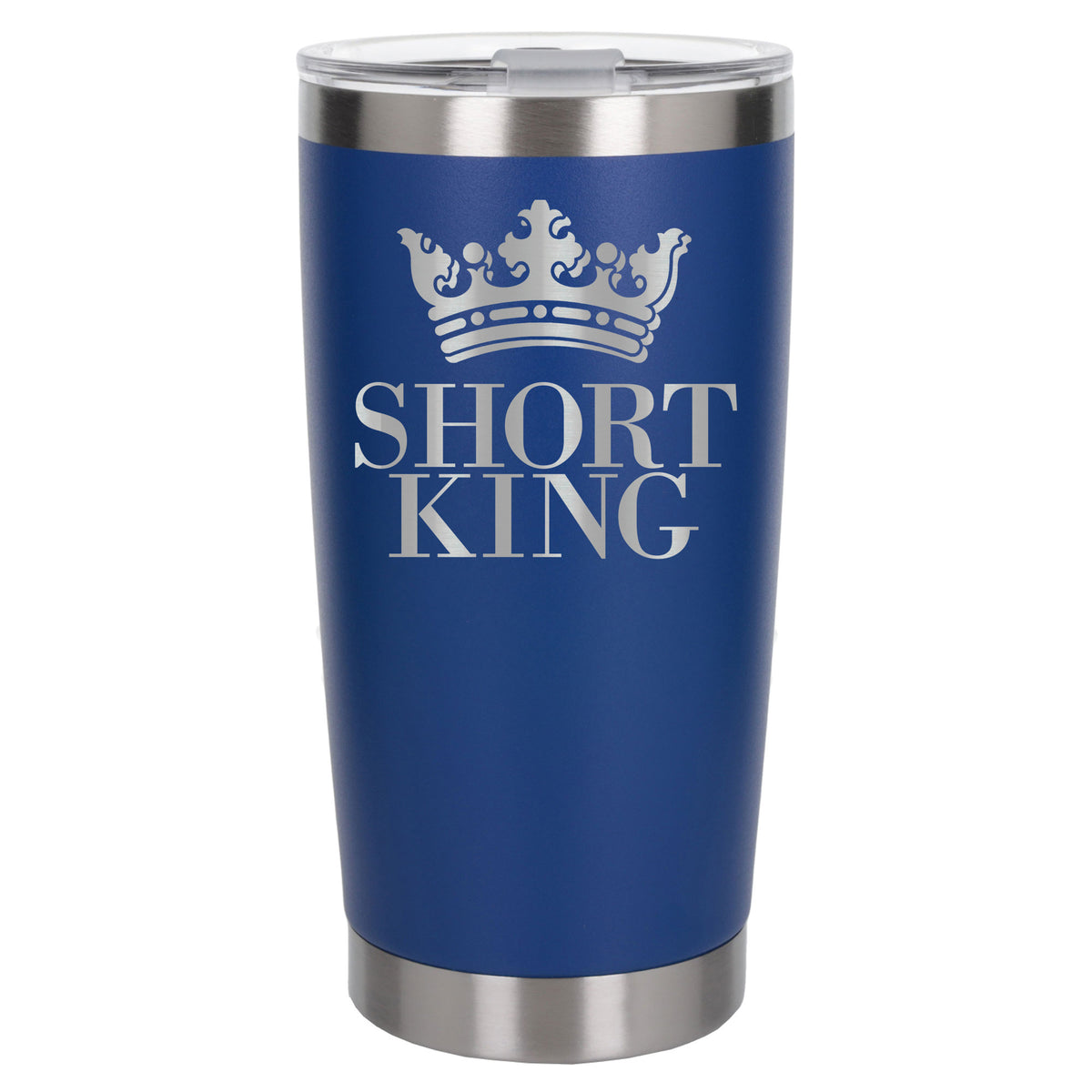 Dark Blue Thermal Metal Coffee Cup