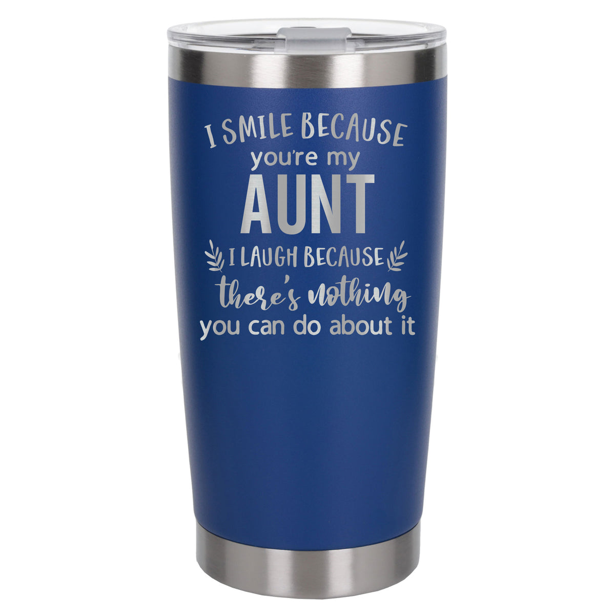 Dark Blue Thermal Metal Coffee Cup