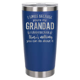 Dark Blue Thermal Metal Coffee Cup