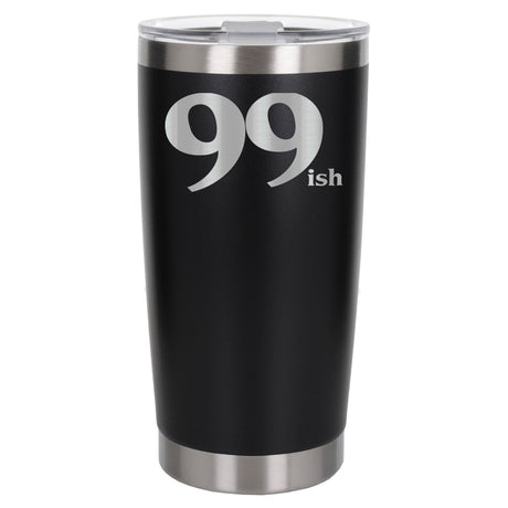 Black Thermal Metal Coffee Cup