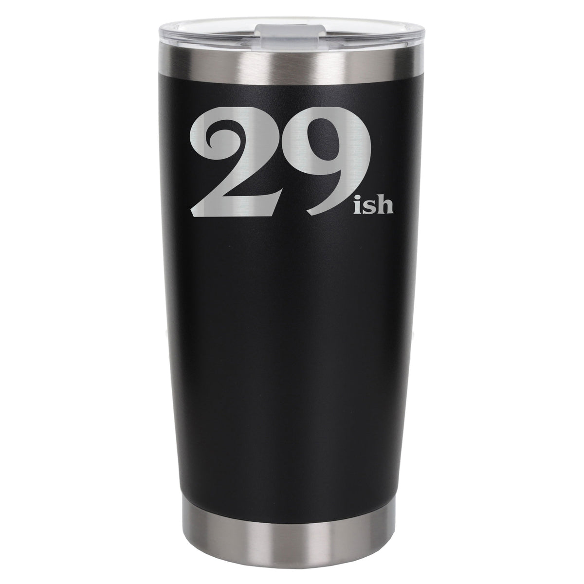 Black Thermal Metal Coffee Cup