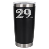 Black Thermal Metal Coffee Cup