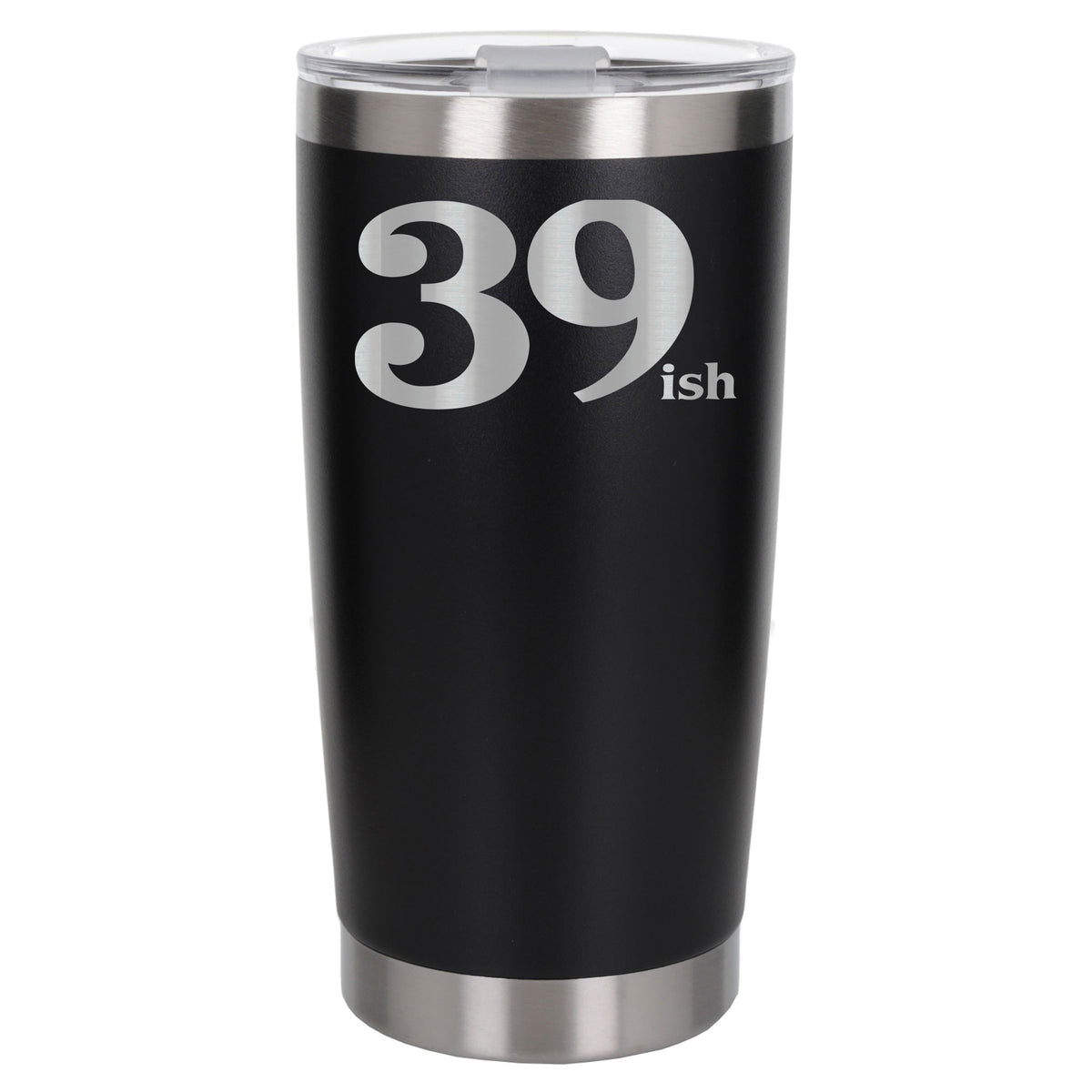 Black Thermal Metal Coffee Cup