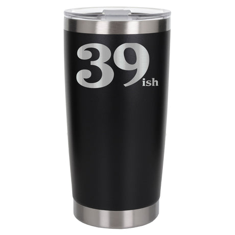 Black Thermal Metal Coffee Cup