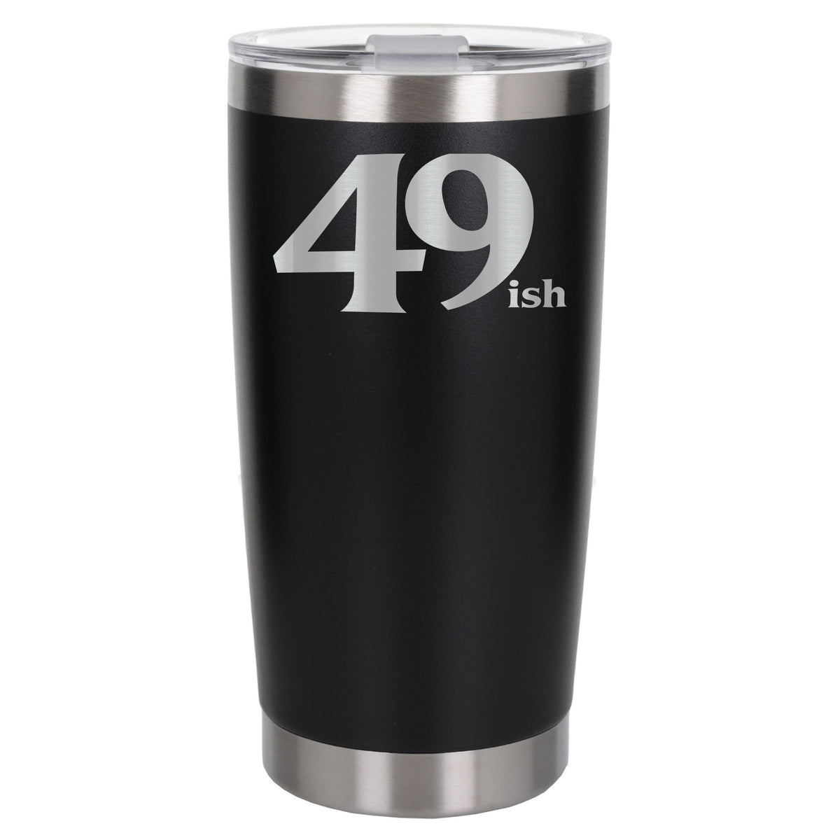 Black Thermal Metal Coffee Cup
