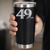 Black Thermal Metal Coffee Cup
