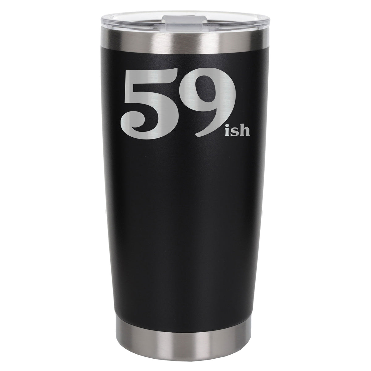 Black Thermal Metal Coffee Cup