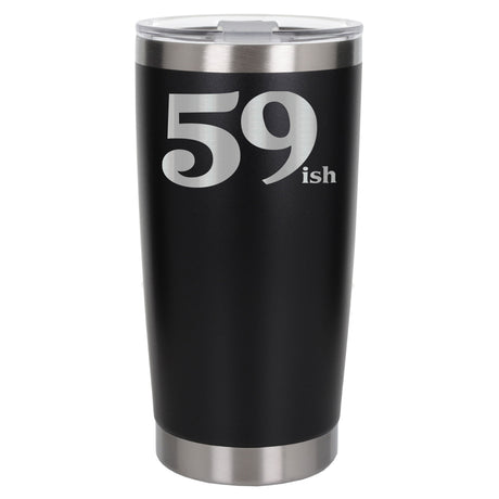 Black Thermal Metal Coffee Cup