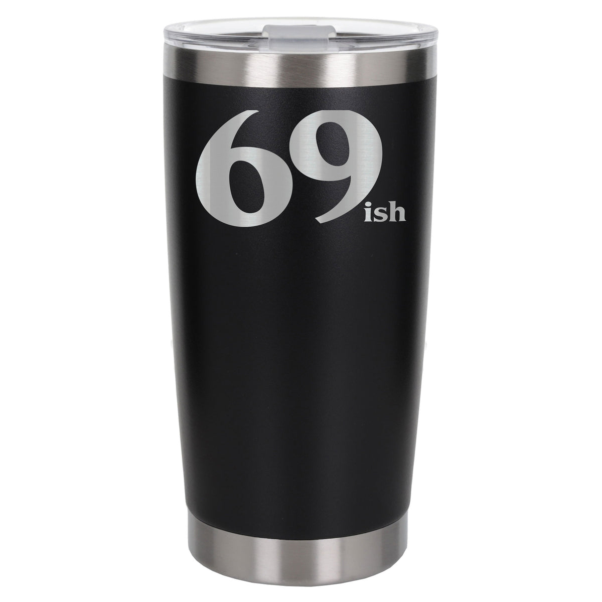 Black Thermal Metal Coffee Cup