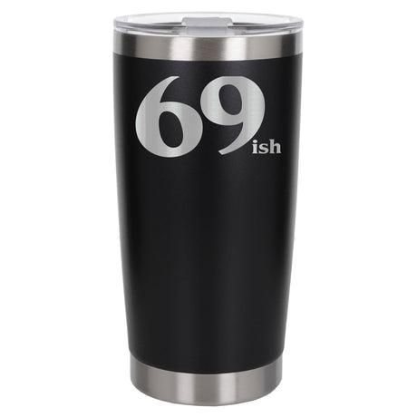 Black Thermal Metal Coffee Cup