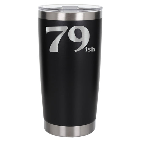 Black Thermal Metal Coffee Cup
