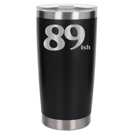 Black Thermal Metal Coffee Cup