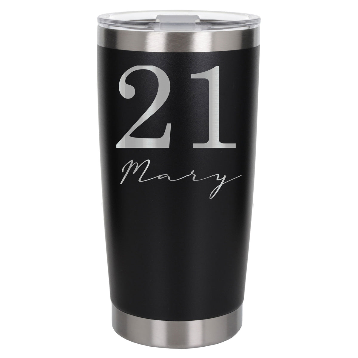 Black Thermal Metal Coffee Cup