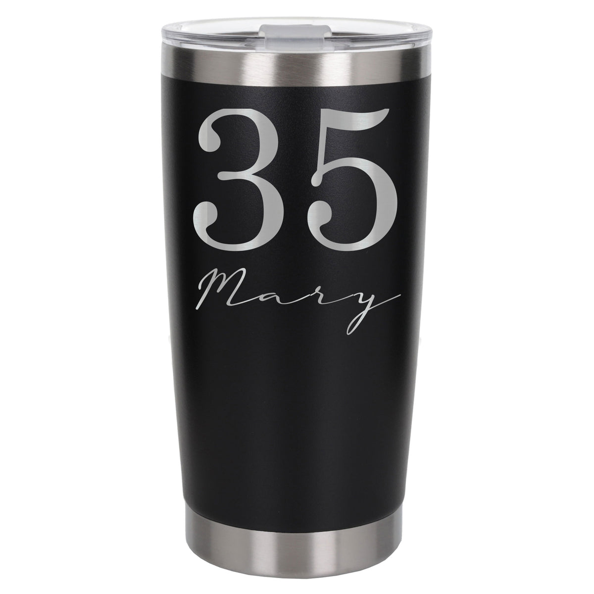 Black Thermal Metal Coffee Cup