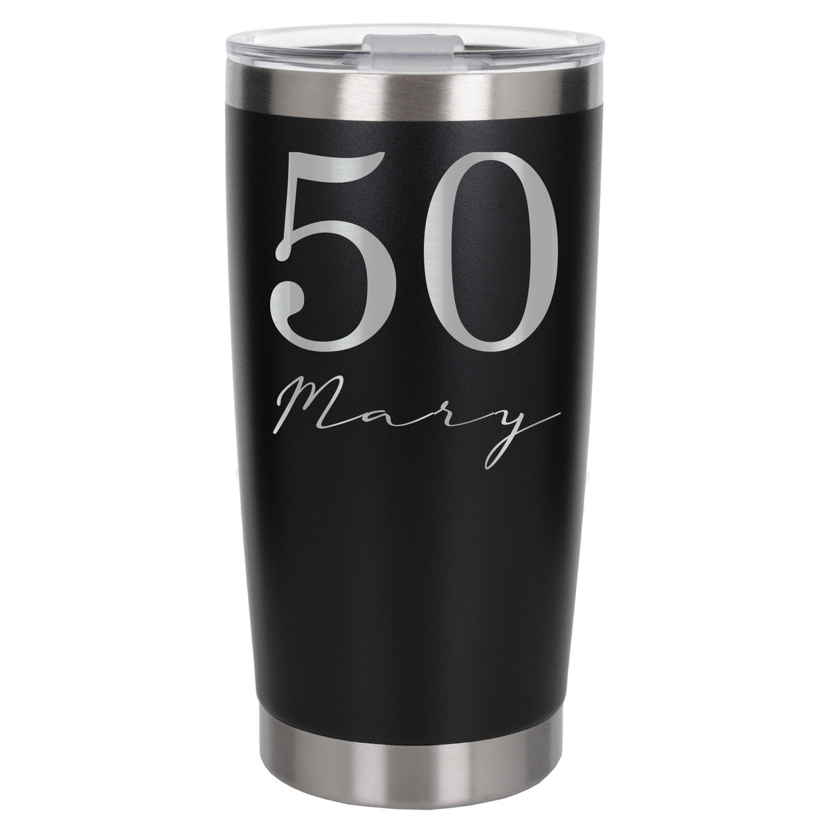 Black Thermal Metal Coffee Cup