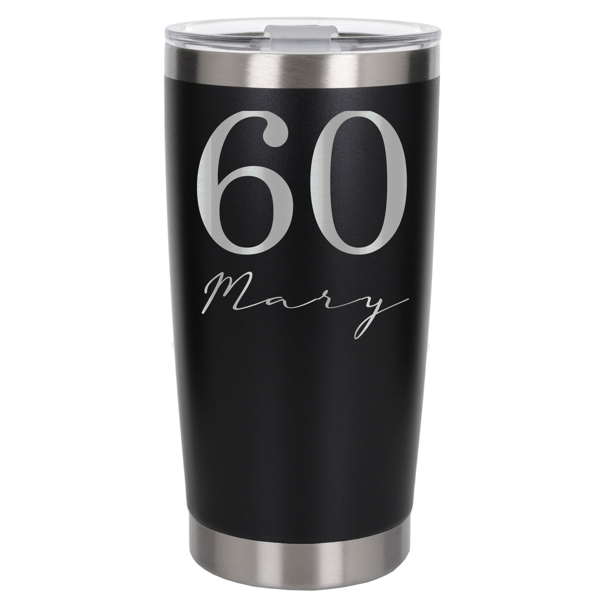 Black Thermal Metal Coffee Cup
