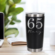 Black Thermal Metal Coffee Cup