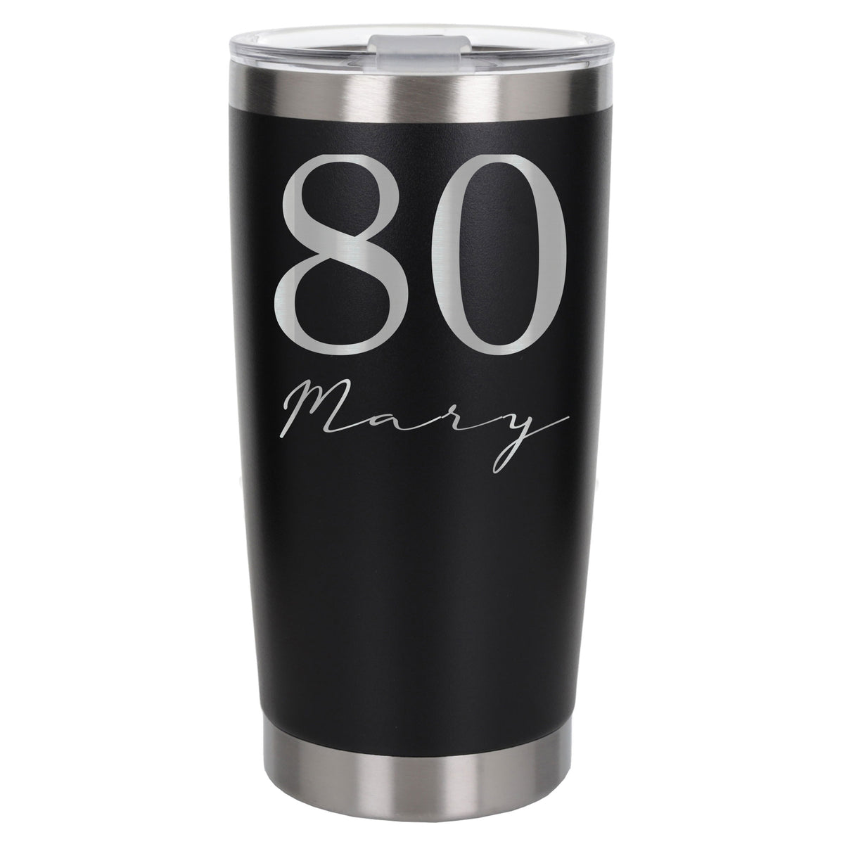 Black Thermal Metal Coffee Cup
