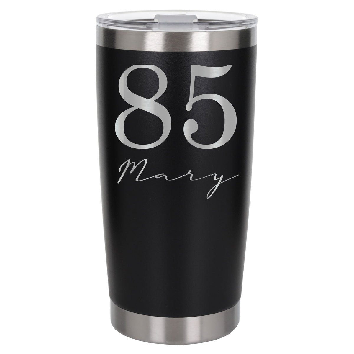 Black Thermal Metal Coffee Cup