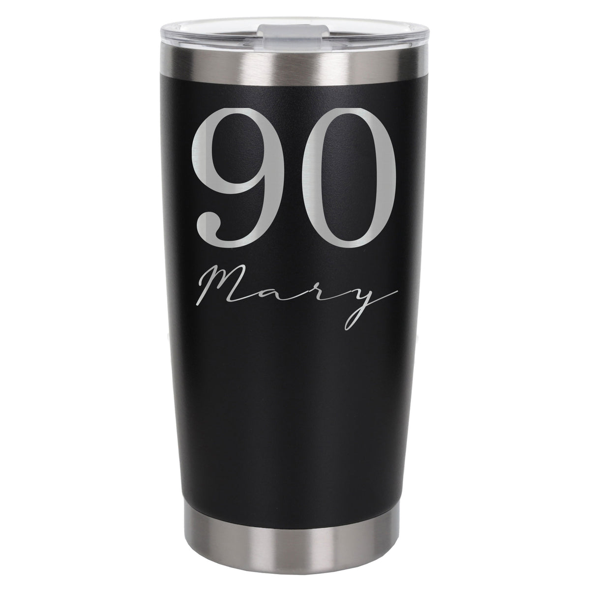 Black Thermal Metal Coffee Cup