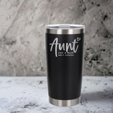 Black Thermal Metal Coffee Cup