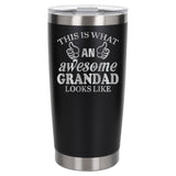 Black Thermal Metal Coffee Cup