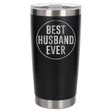 Black Thermal Metal Coffee Cup