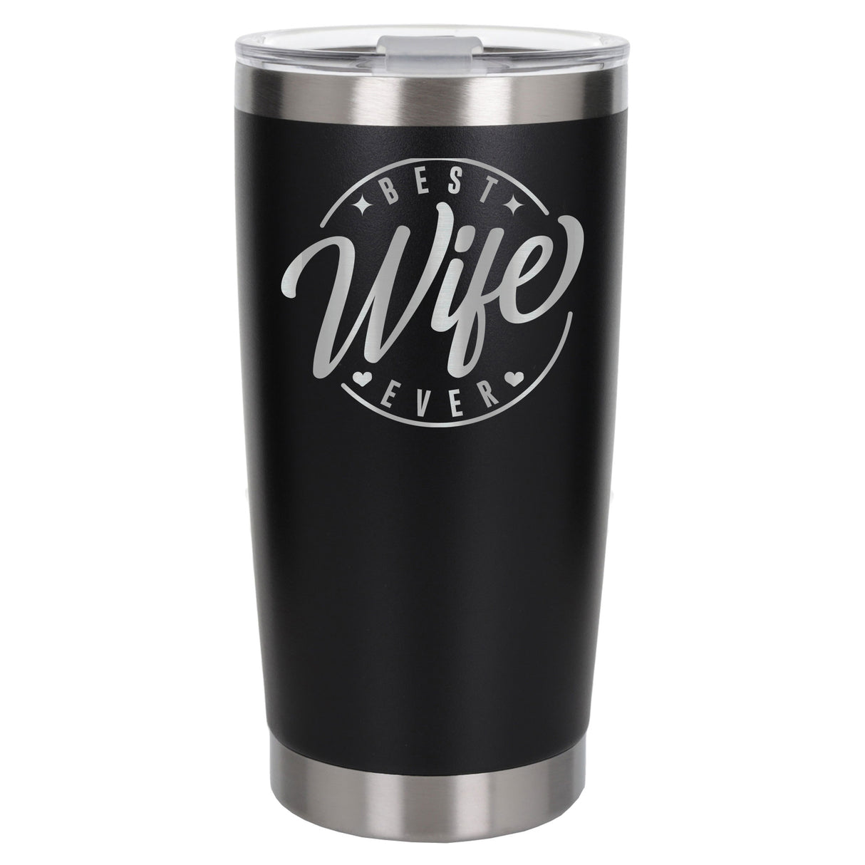 Black Thermal Metal Coffee Cup