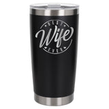 Black Thermal Metal Coffee Cup