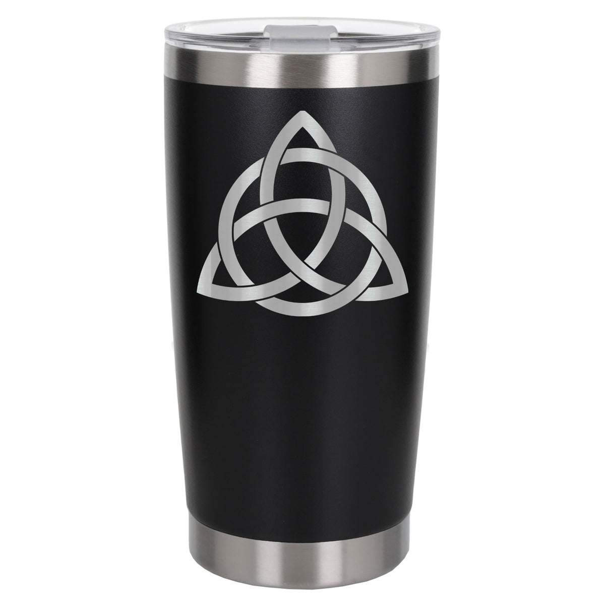 Black Thermal Metal Coffee Cup