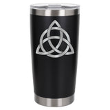 Black Thermal Metal Coffee Cup