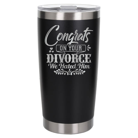 Black Thermal Metal Coffee Cup