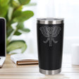 Black Thermal Metal Coffee Cup