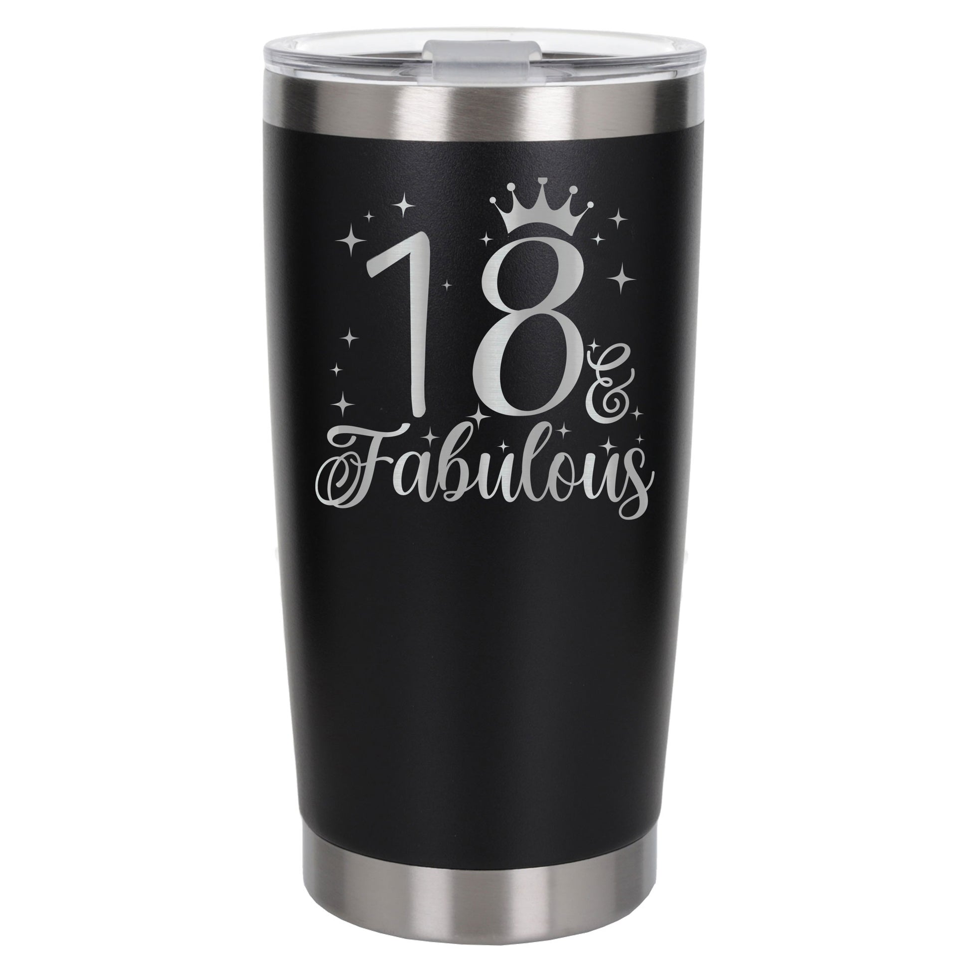 Black Thermal Metal Coffee Cup