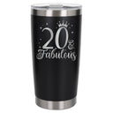 Black Thermal Metal Coffee Cup