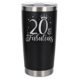 Black Thermal Metal Coffee Cup