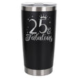 Black Thermal Metal Coffee Cup