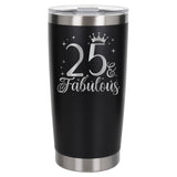 Black Thermal Metal Coffee Cup