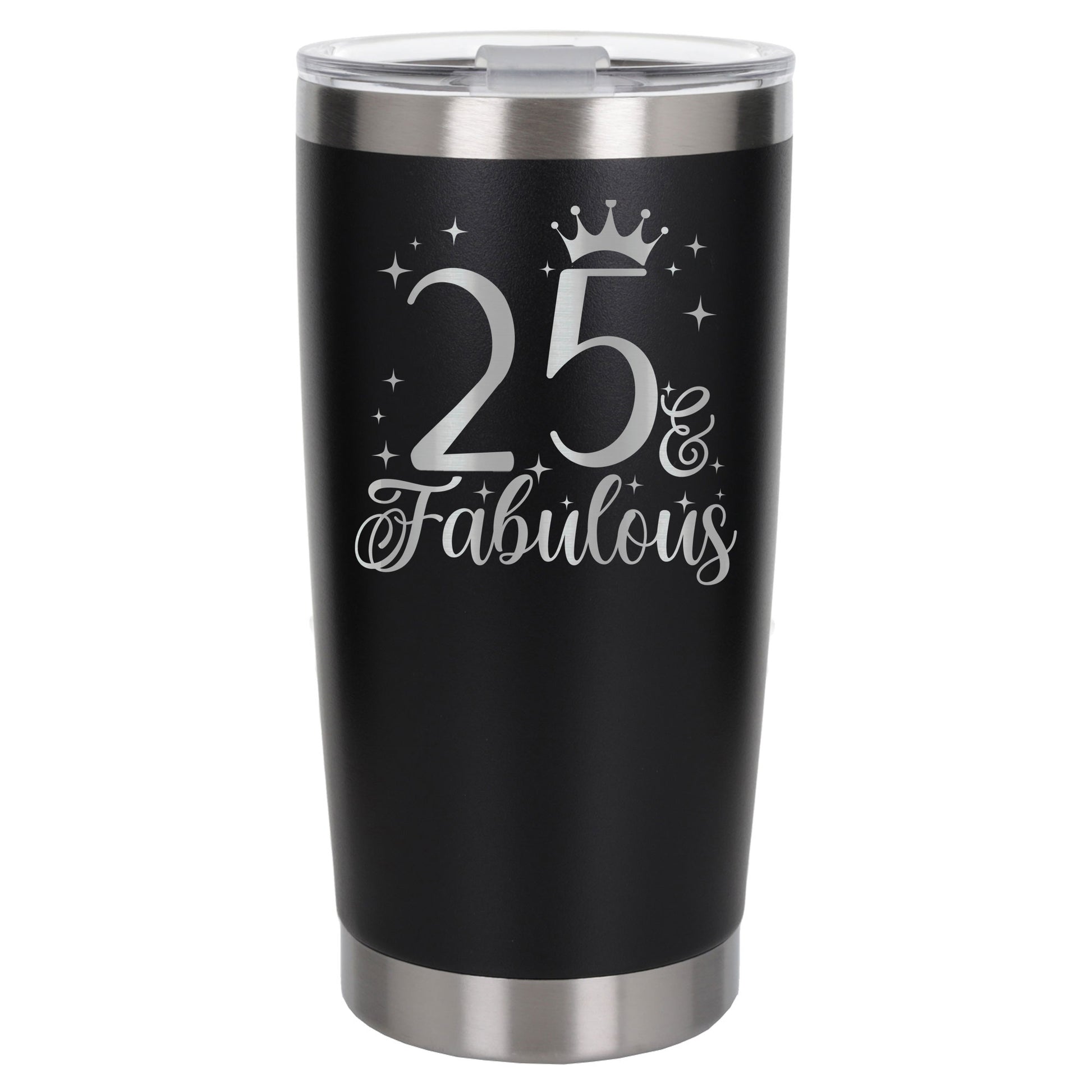 Black Thermal Metal Coffee Cup